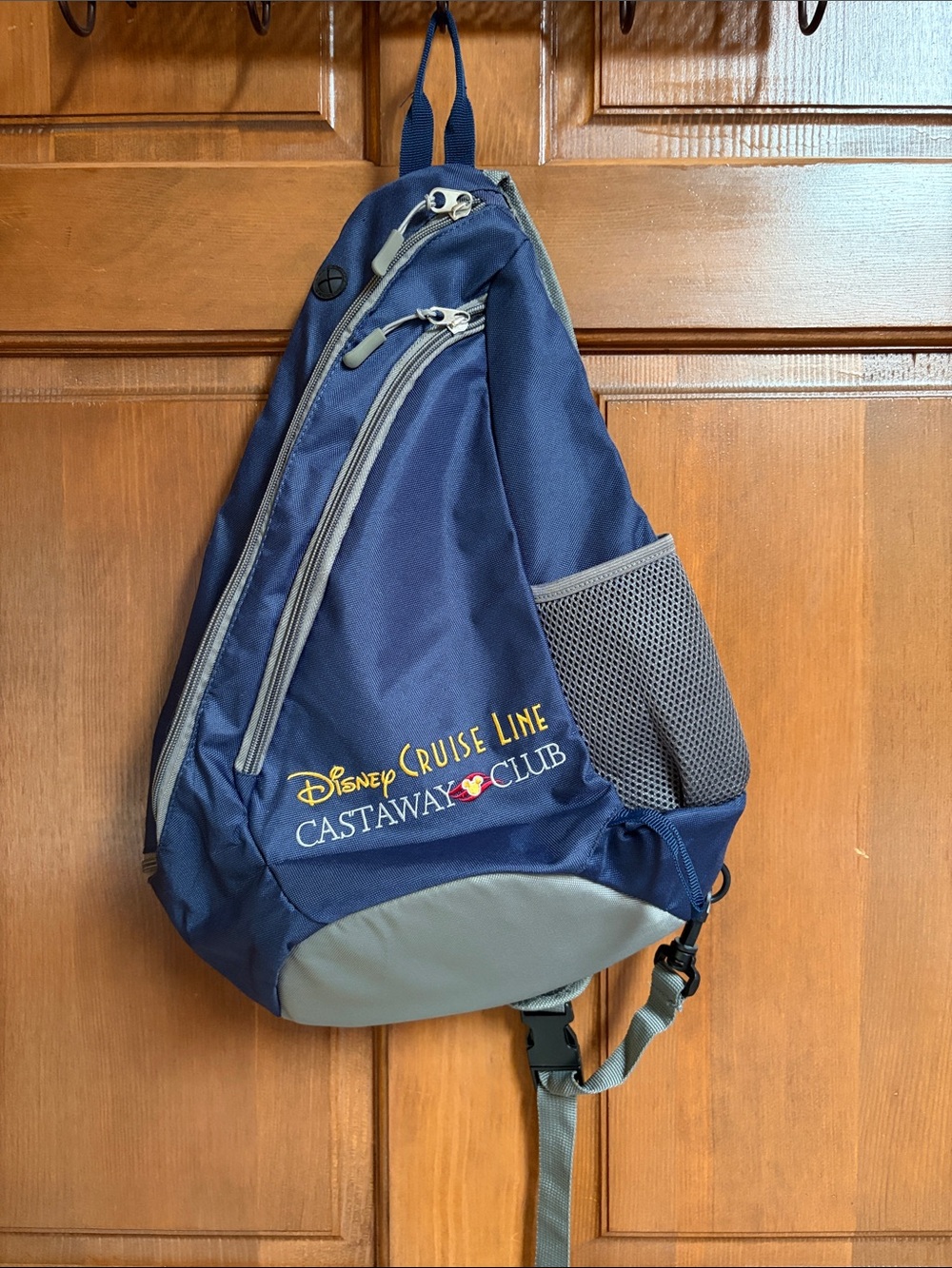 Disney Cruise Line Castaway Club Navy Sling Backpack